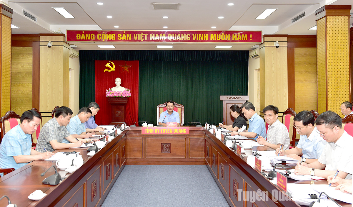 Chuẩn bị kỹ lưỡng cho Lễ công bố hợp nhất tỉnh và sắp xếp đơn vị hành chính cấp xã