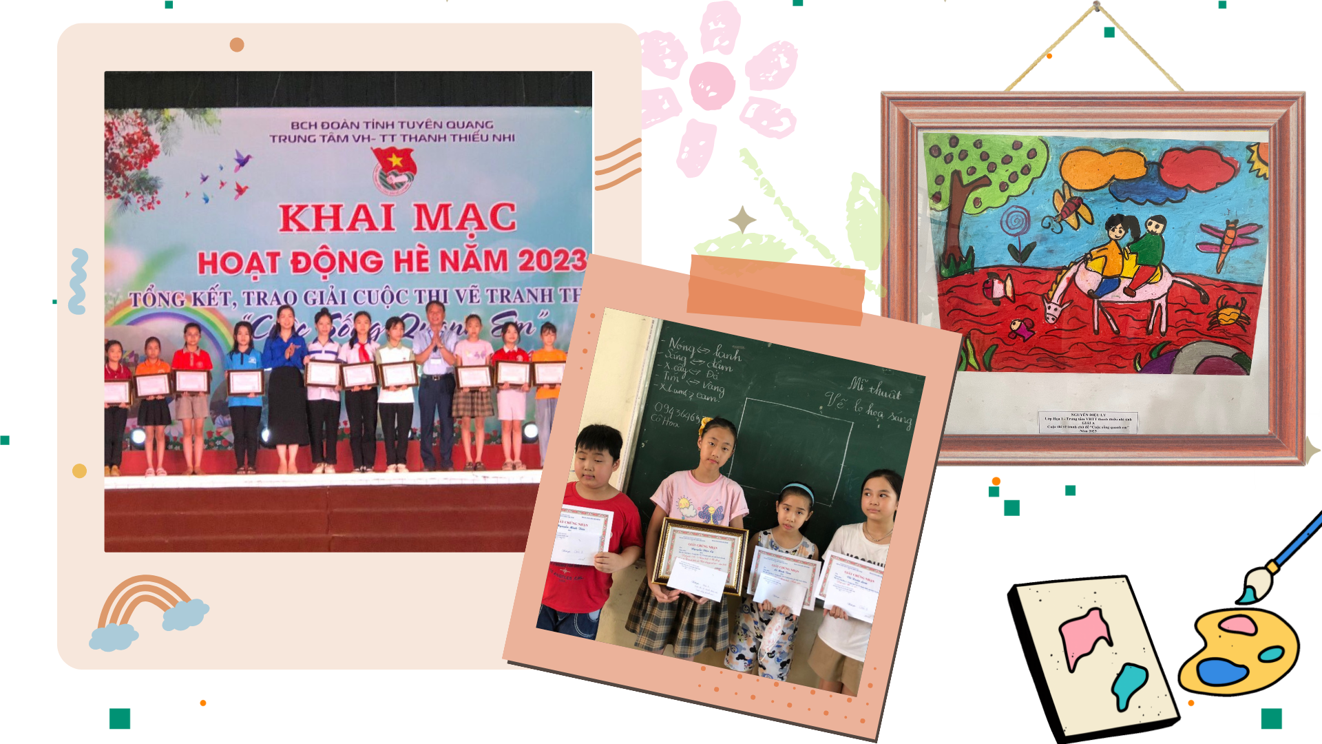 Giải thưởng đầu tiên của Diệu Ly.